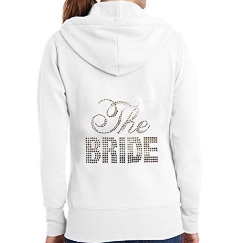 The Bride Rhinestone Hoodie